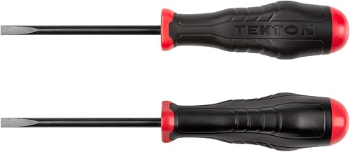 Miniatura 3 de TEKTON Destornillador de hoja de óxido negro ranurado de alto par de 14 pulgadas  DHE11250