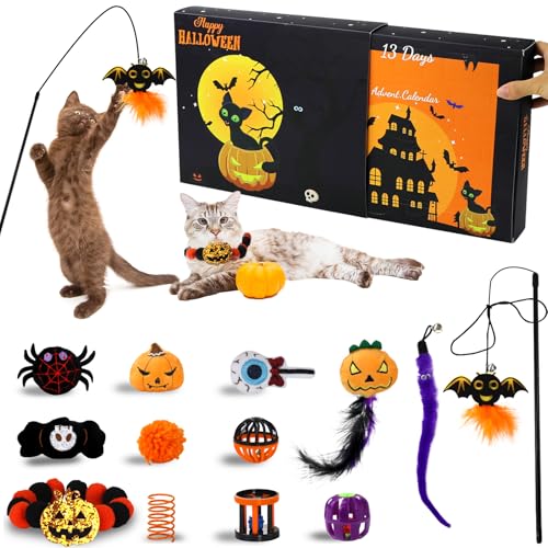 ERTIUANIO Cat Halloween Advent Calendar 2025-13...