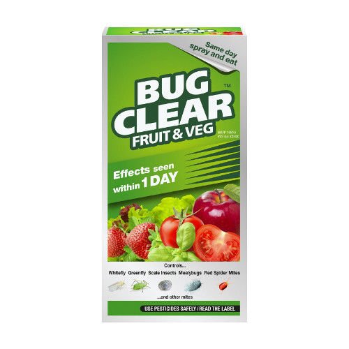 250ml Scotts Bug Clear Fruit and Veg Insecticide.