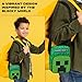 Minecraft Creeper Crossbody Bag for Teens, Phone Pouch or Mini Messenger Set, Shoulder Bag for Travel (Green Creeper 1)