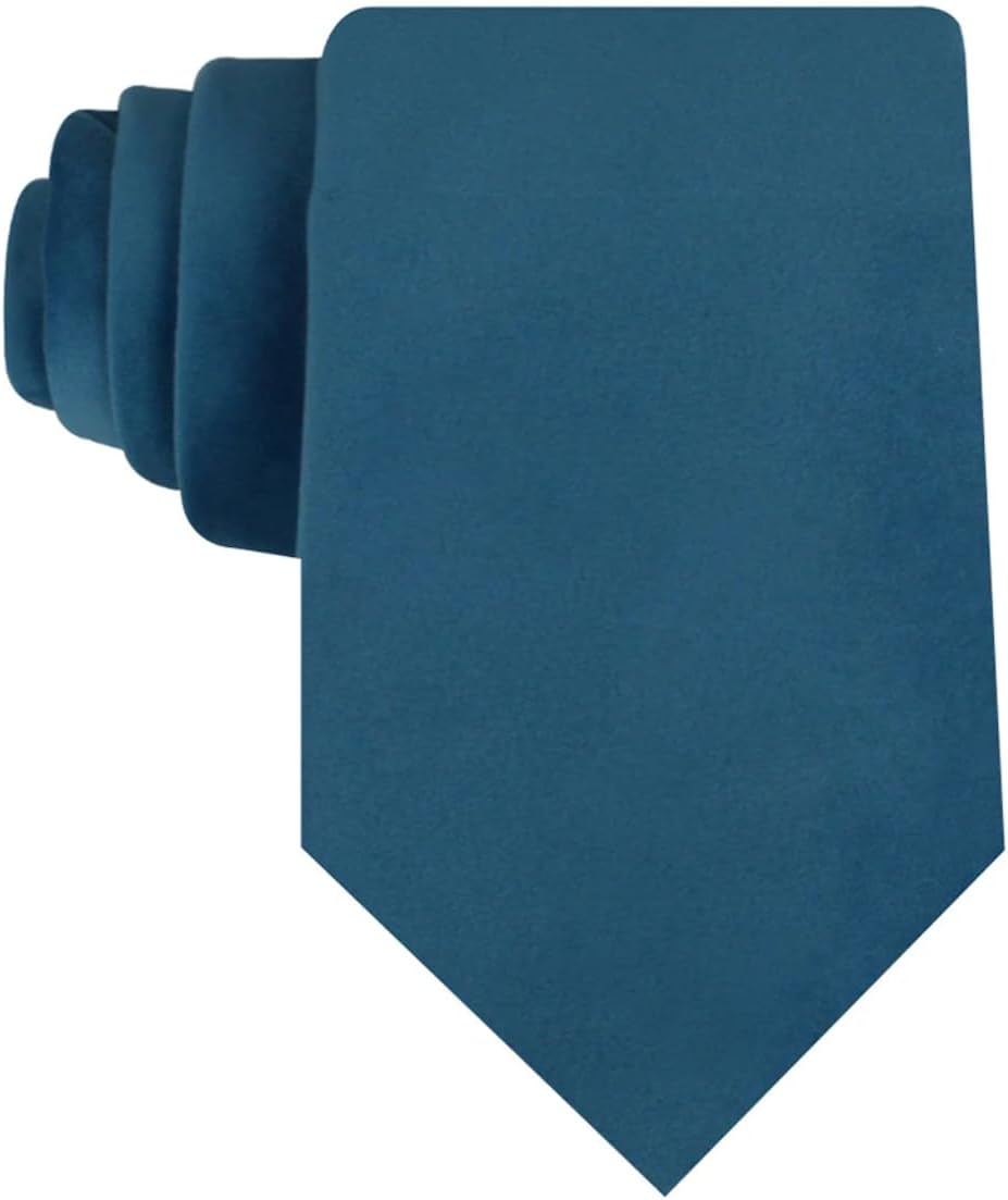OTAA Luxury Velvet Formal Necktie for Men - Handwoven Pure Velvet Tie for Weddings, Business Events - Premium Men's Neckwear