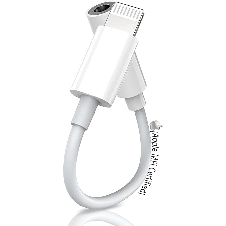 Adattatore per cuffie iphone, Lightning a 3,5 mm Adattatore Convertitore per  cuffie Dongle Audio ausiliario compatibile per iPhone 13/13 Pro/12 Pro  Max/11/XS/XR/X/8/7 Plus Supporto tutti i sistemi iOS : Amazon.it:  Informatica