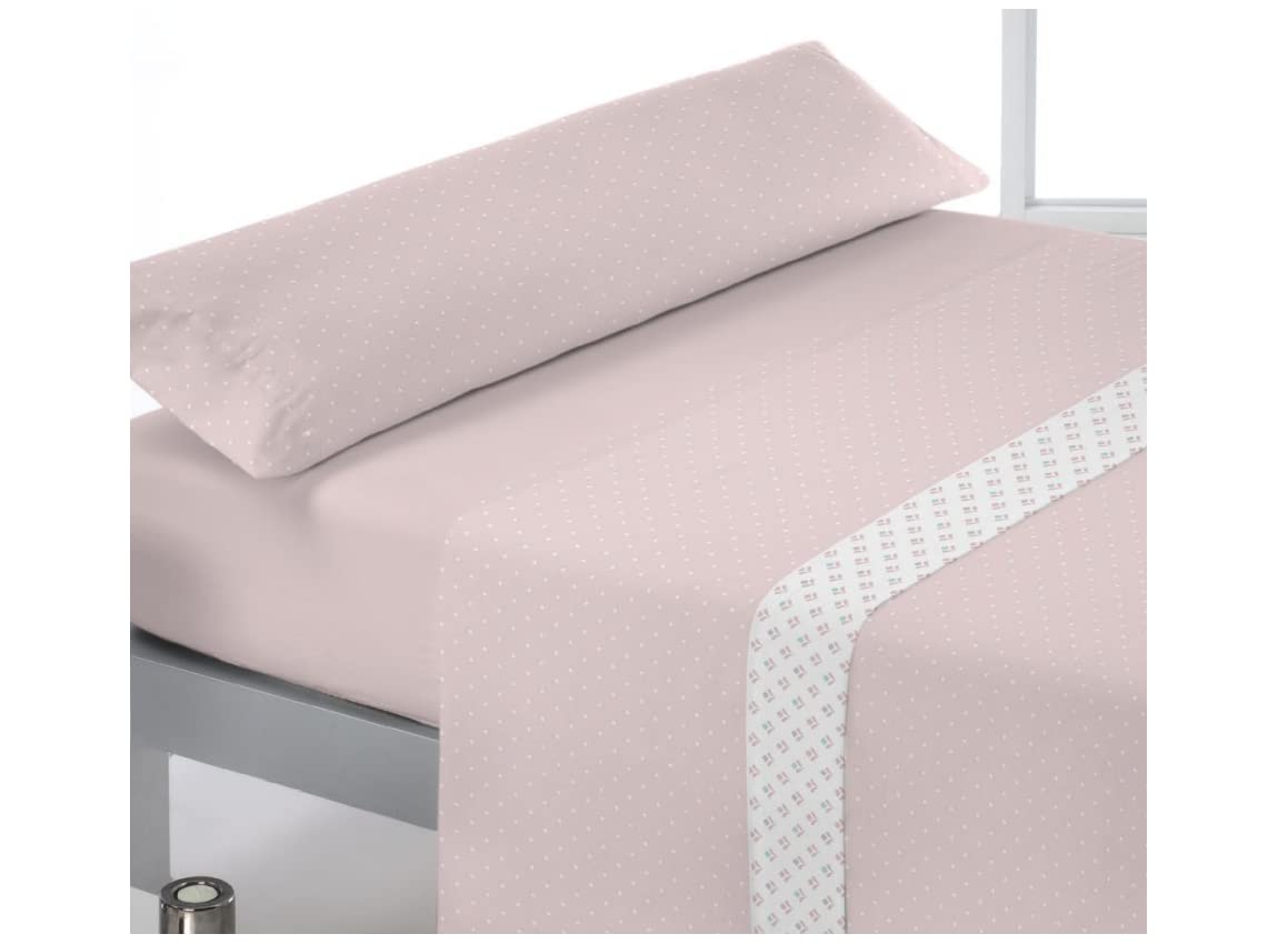 REIG MARTI Juego DE SABANAS DE CORALINA ZAY (Rosa, 135 cm.)