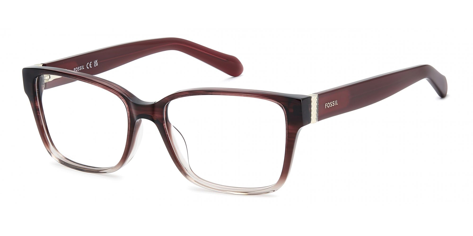 Fossil Okulary Vista FOS 7226 Burgundy Shaded 54/16/129.3 damskie