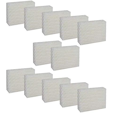 Mumaxun 12pcs Replacement for WF813 Humidifier Filter fit Relion RCM-832N & ProCare PCCM-832N, Duracraft DH-830, Robitussin DH-832, Sesame Street SH100 & SH200 Cover