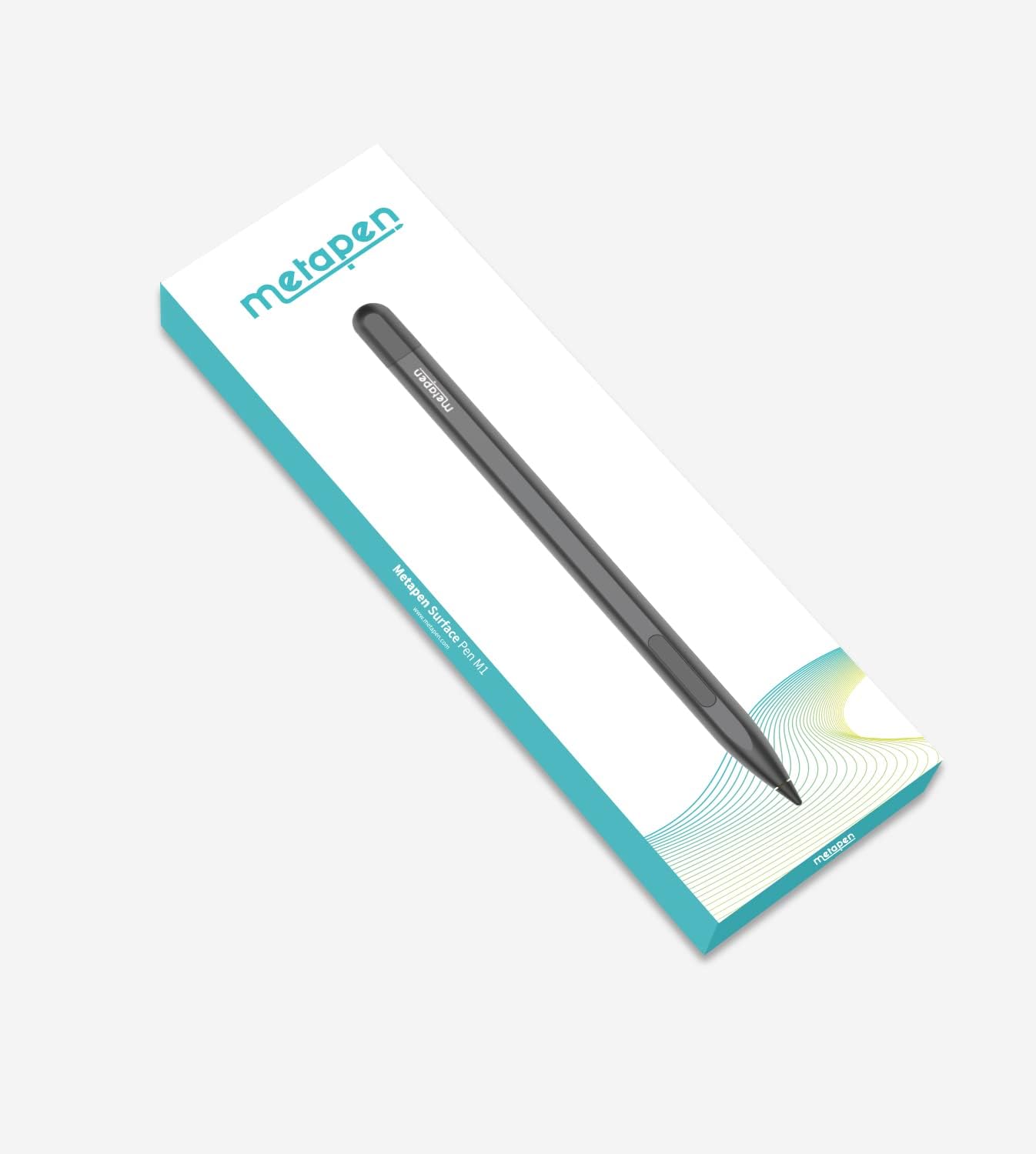 Metapen Stylet M1 pour Surface,300H d'Autonomie,Charge Rapide USB-C,2 en 1 Bouton,Super Magnétique,Reject de Paume,Stylet pour Surface Pro 10/X/9/8/7/6/5/4,Surface Laptop 2/3/4/5/Duo/Studio/Kobo/ASUS