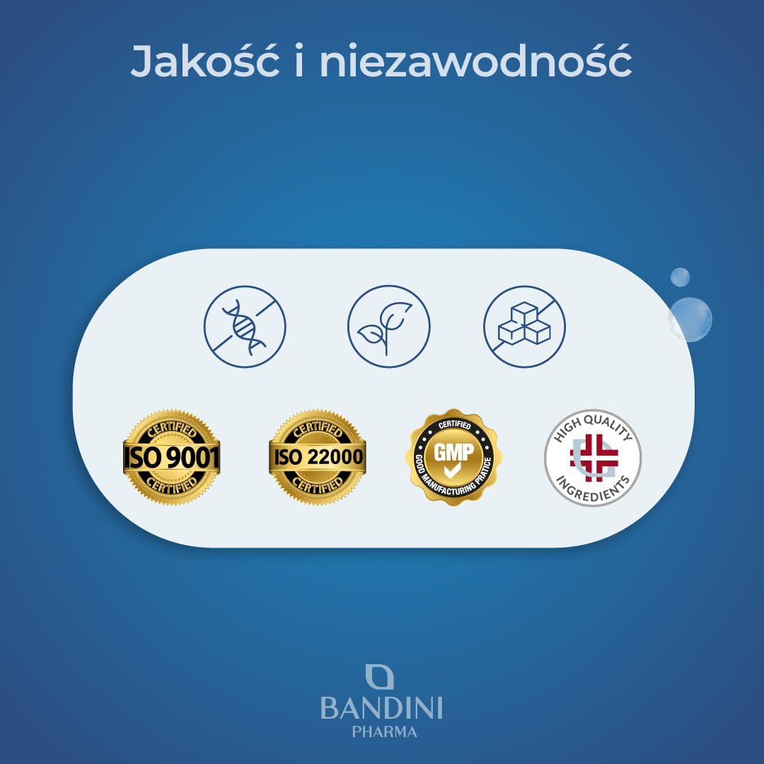 Bandini® Zinc Bisglycinate 400 tabletek (zapas na 13 miesięcy), wysokodawkowy wegański suplement diety, czysty cynk dla skóry, włosów, paznokci, wzroku i układu odpornościowego, wysoce przyswajalny