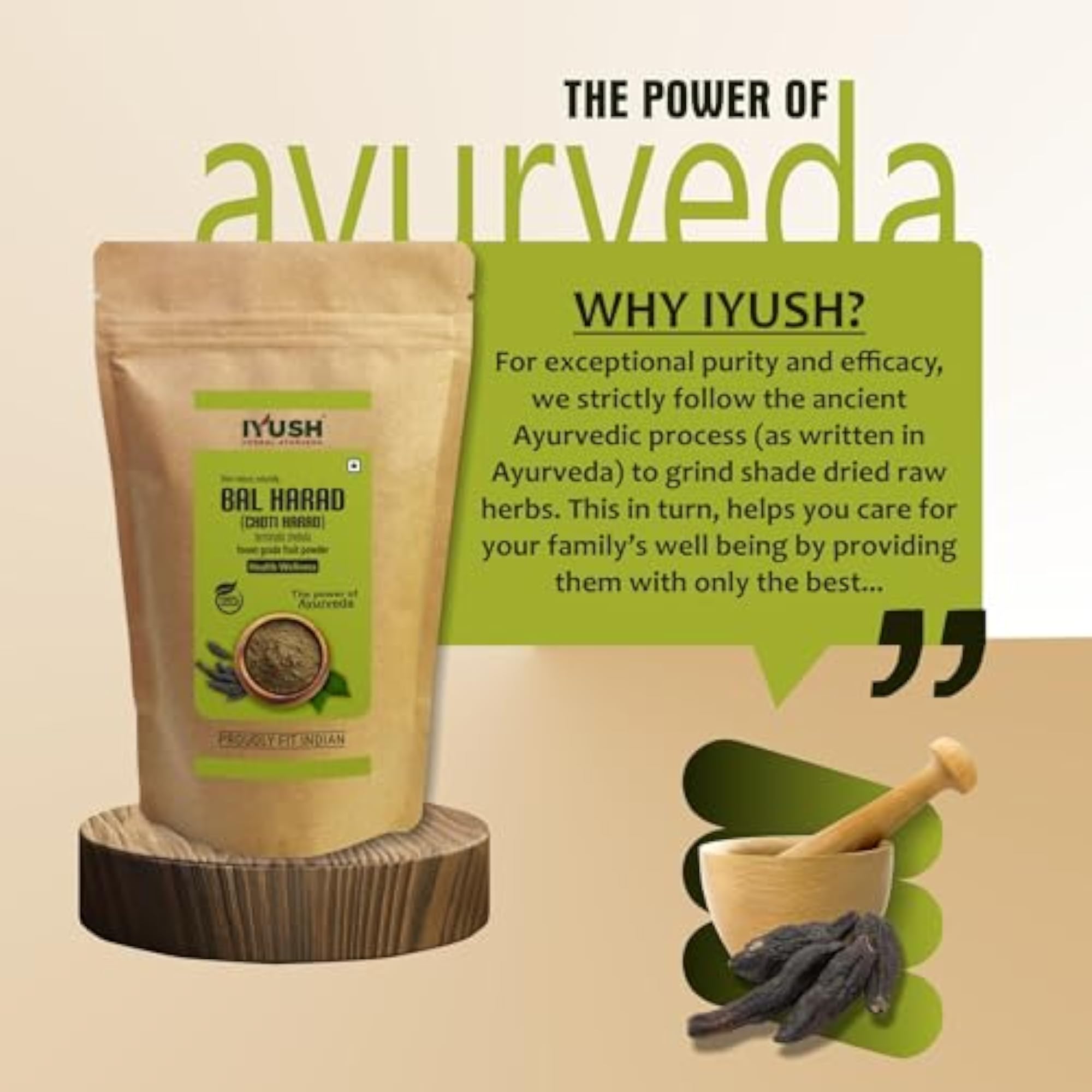 Choti Harad Powder, 400gm for Digestive Health
