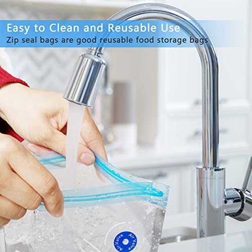 Momoda MO-VB-3001 Sous Vide Cooking Bags - Set Of 40 | Bpa-Free Reusable Vacuum Seal Bags With Air Valve For Joule And Anova Cookers | Freezer Safe Vacuum Food Storage Bags thumb #4