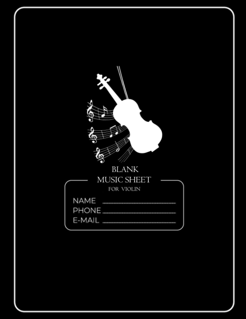 Blank Music Sheet For Violin: Blank sheet Music Notebook | Notebook for Musicians | Music Composition Notebook | White Marble Blank Sheet Music | ... Musicians | Staff Paper | 120 pages 11 staves