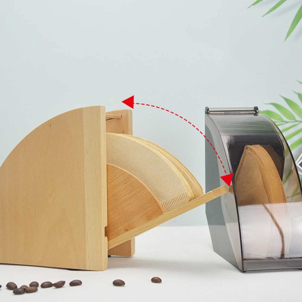 Kaffeefilterhalter Aus Acryl – 2 Stück, Für Filtergrößen #01 Und #02