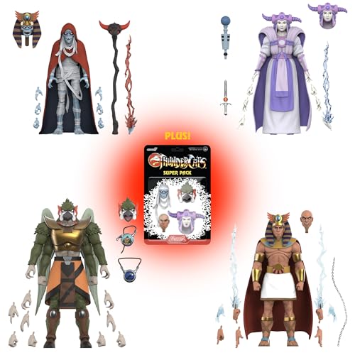 Image of Super7 ULTIMATES! Thundercats Zaxx - 7 inch Thundercats Action Figure with Accessories - Classic Cartoon Collectibles and Retro Toys