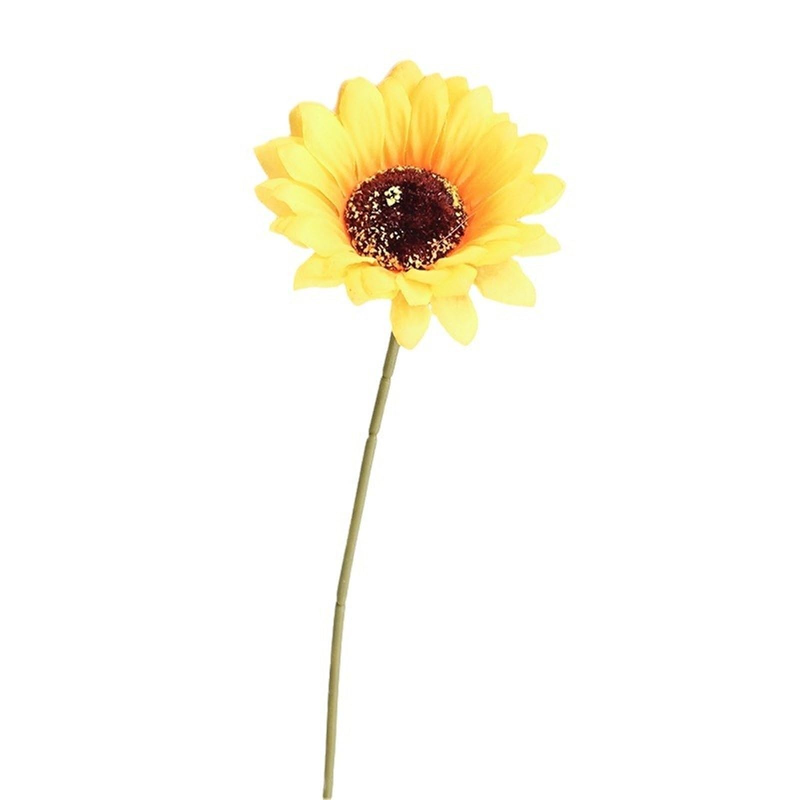 WBCDXCBB Single simulated sunflower home decoration artificial flowers 1Pcs