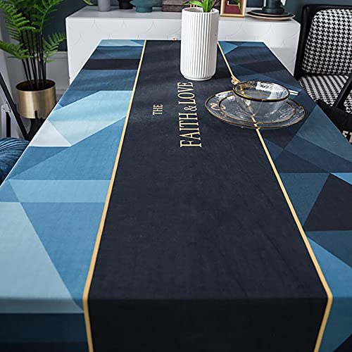 Nappe rectangle imperméable en polyester anti-tache multi-taille