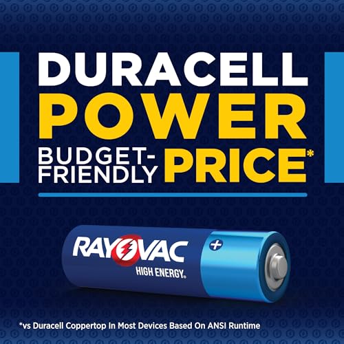 Rayovac High Energy AA Batteries (48 Pack), Alkaline Double AA Battery by Rayovac - Image 8