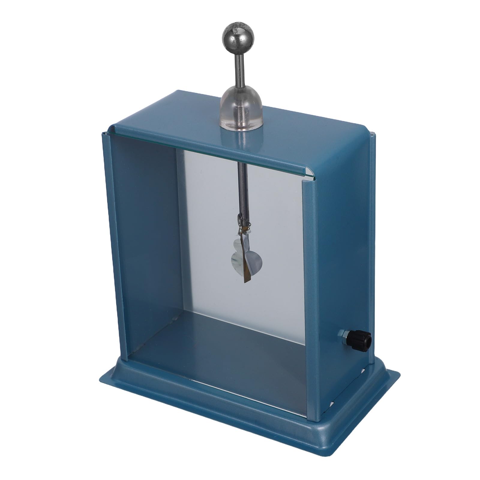 Ciieeo Probador de electricidad física, lámina de hierro, instrumento científico de electricidad estática para aulas, equipo científico, material didáctico.