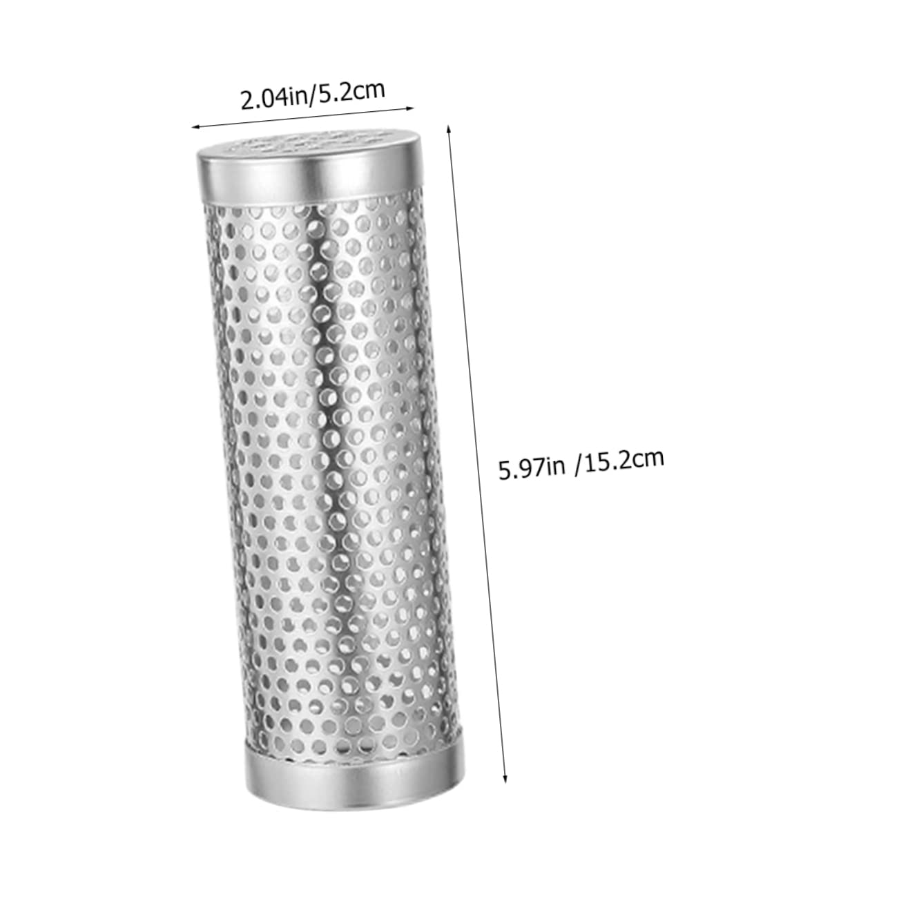 Mipcase 3pezzi Tubo per Affumicatura Acciaio Inossidabile Utensile Pratico per Barbecue Resistente e Facile da Pulire per Uso Quotidiano e Grigliate all Aperto