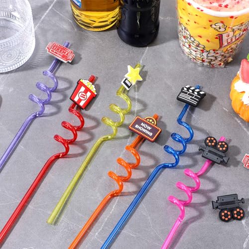 Pack de 24 pitillos reutilizables para fiesta temática miniatura 4