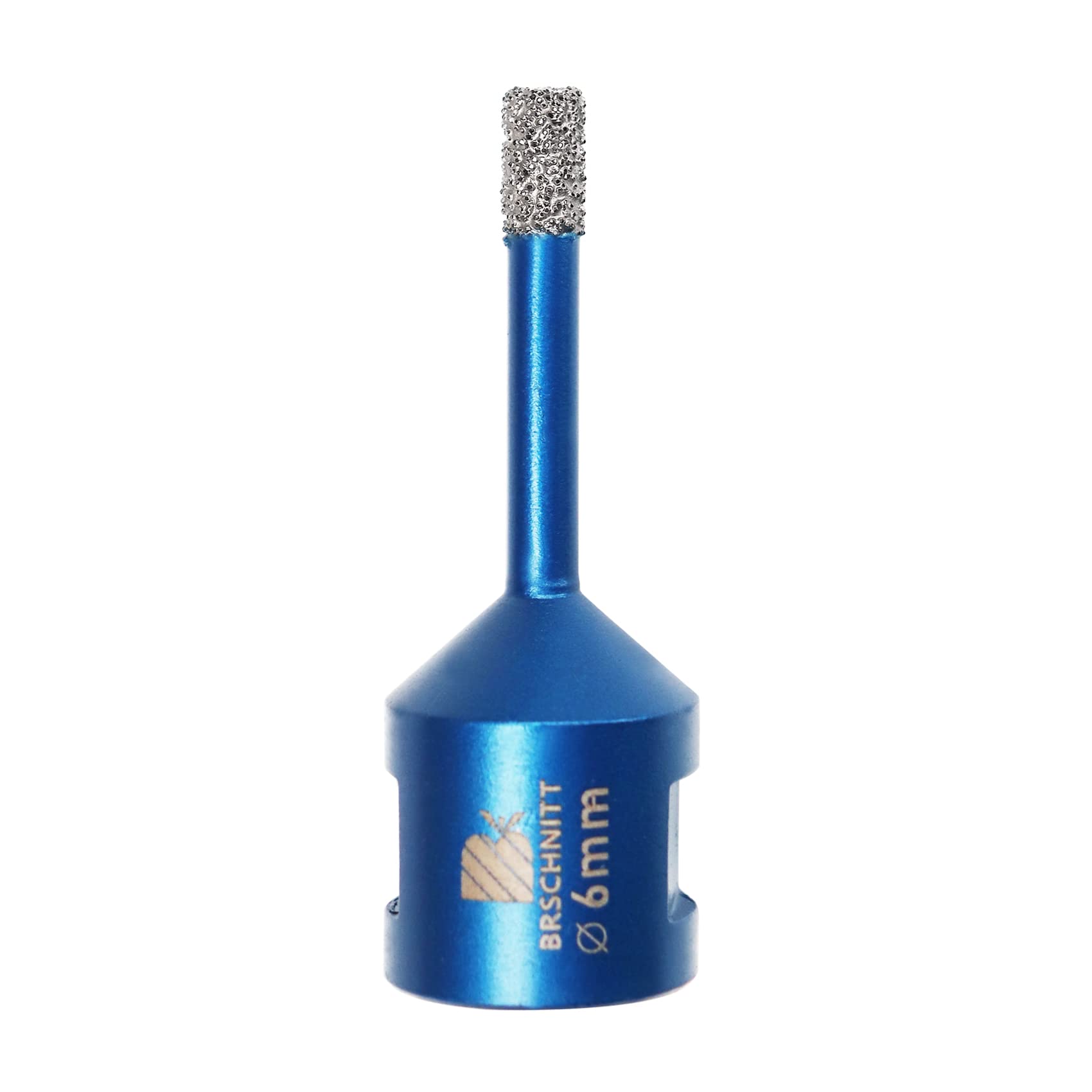 Diamond Drill Bit 6mm,BRSCHNITT 1pc M14 Vacuum Brazed Diamond Tip Drill Bit for Tile Porcelain Stoneware Ceramic Marble Granite Drilling,Suitable For Angle Grinders — image 1