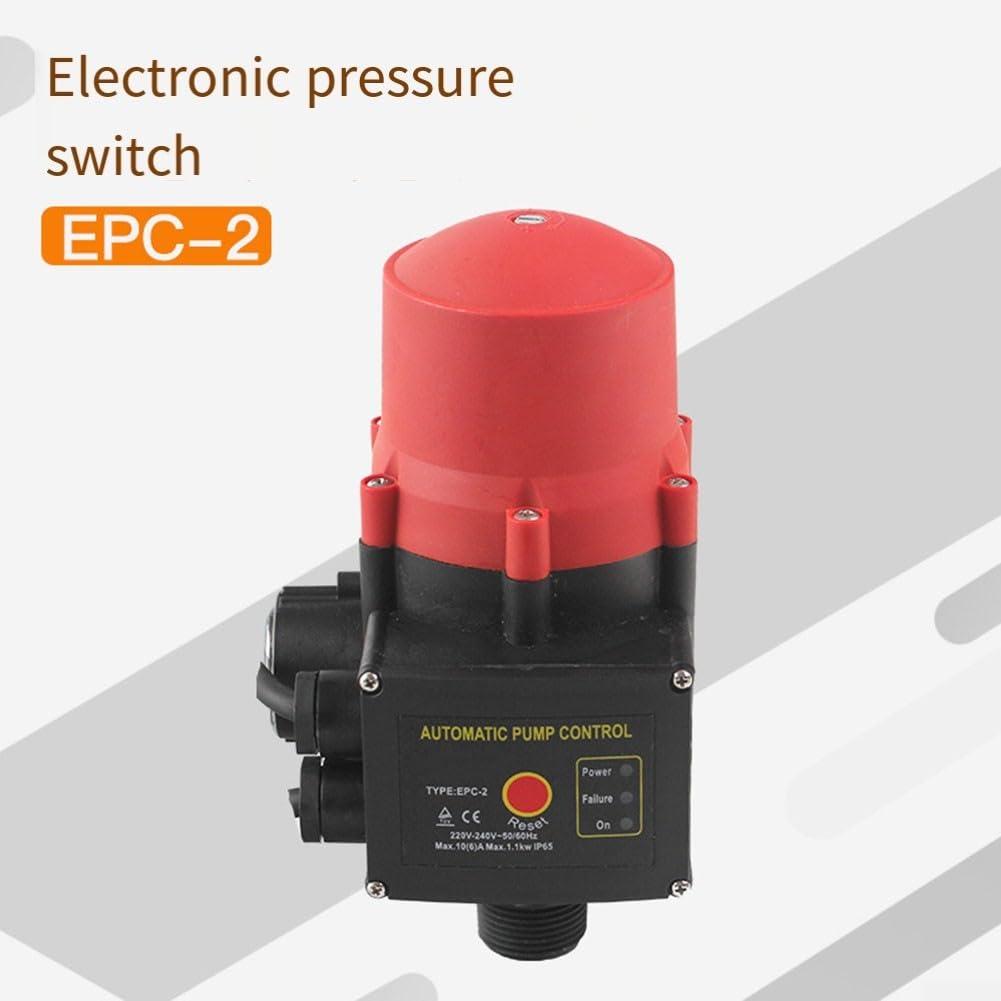 Regolatore automatico, 1100 W, interruttore elettronico IP65 EPC-2, regolatore di pressione, pompa da 10 bar per manometro