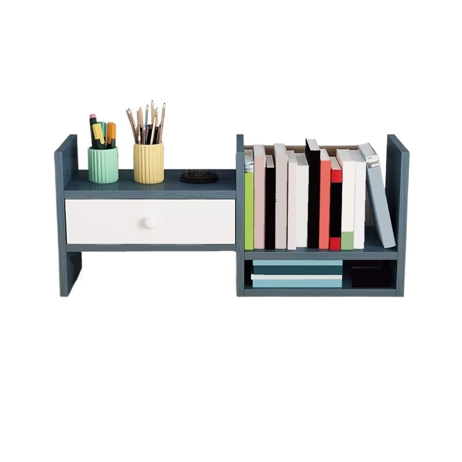 Zhaoj24-05 Bookcase Minimalist Creativity Small Bookshelf Home Dormitory Density Board Organizer Rack