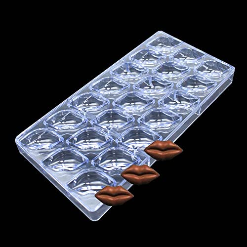 Molde de chocolate en forma de labios 3D Reland Sun
