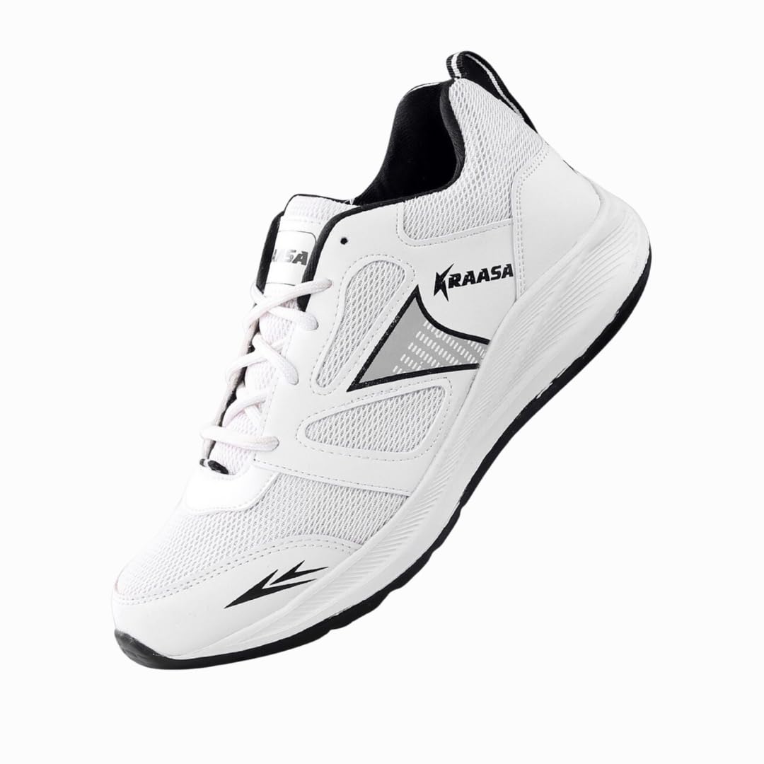 See full amazon price history chart for Kraasa Sports Shoes for Men | Walking Shoes | Running Shoes for Men White UK 6 Kraasa Sports Shoes for Men | Walking Shoes | Running Shoes for Men White UK 6 (B0BBMTBJS4) Amazon Price History, Amazon Price Tracker