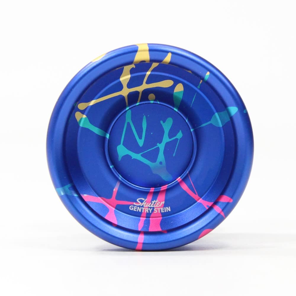 YoYoFactory Shutter Yo-Yo (Blue Rainbow (Small Logo))