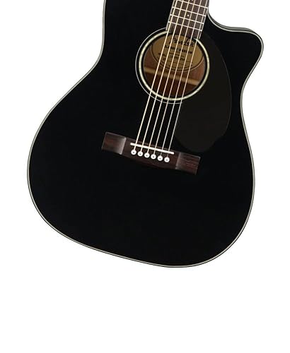 Amazon.com: Fender CC-60SCE Concert Cutaway Acoustic Guitar, with