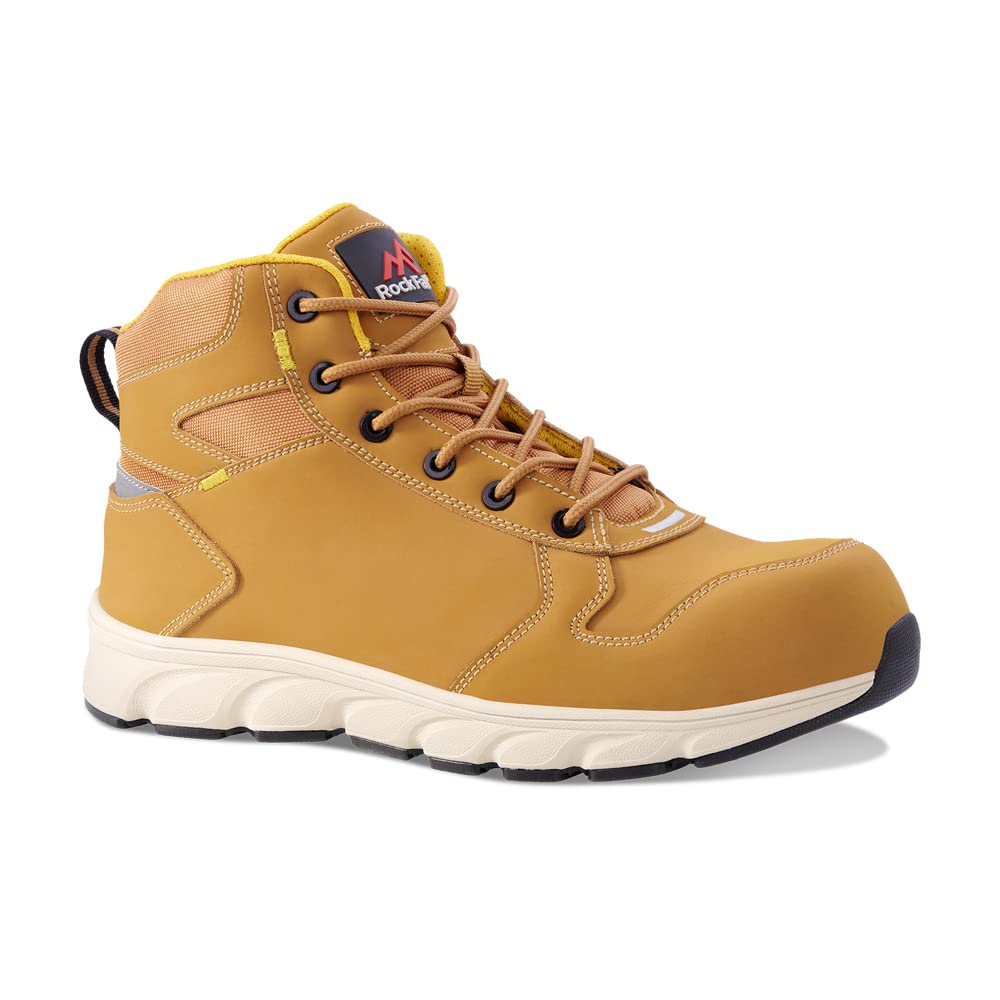 Rock Fall Sandstone Lightweight Safety Boot Honey 11 RF113011 RF09560