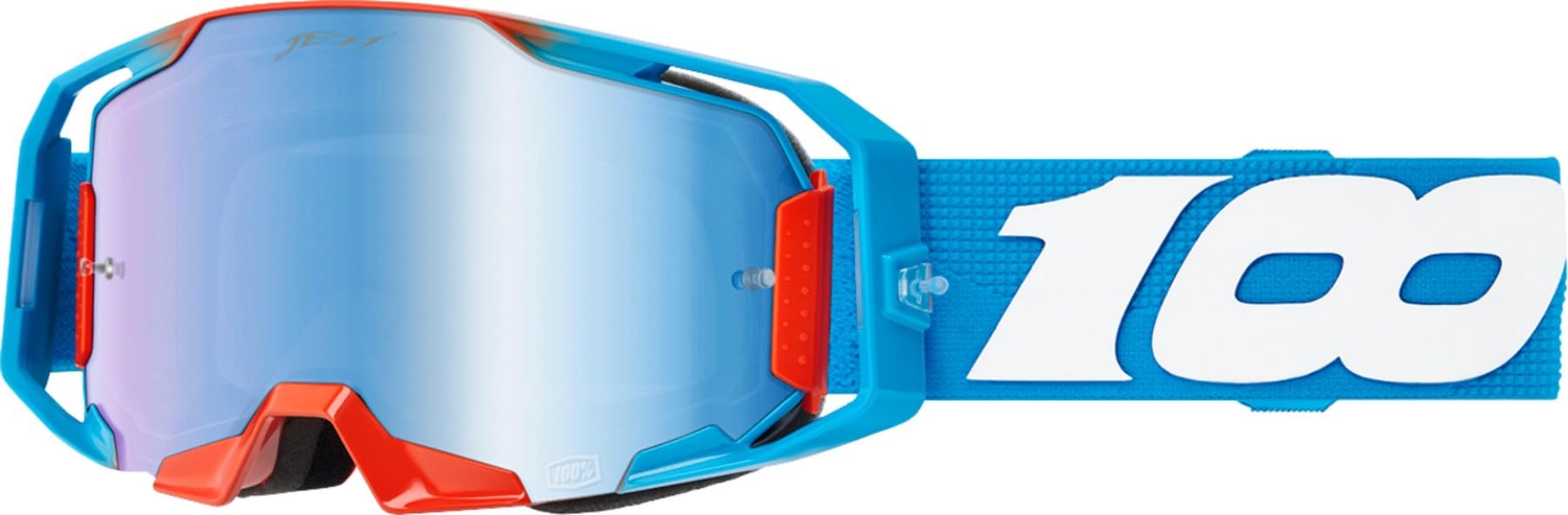 100% Armatic Jett Lawrence LE MX Offroad Goggle Pack Blue