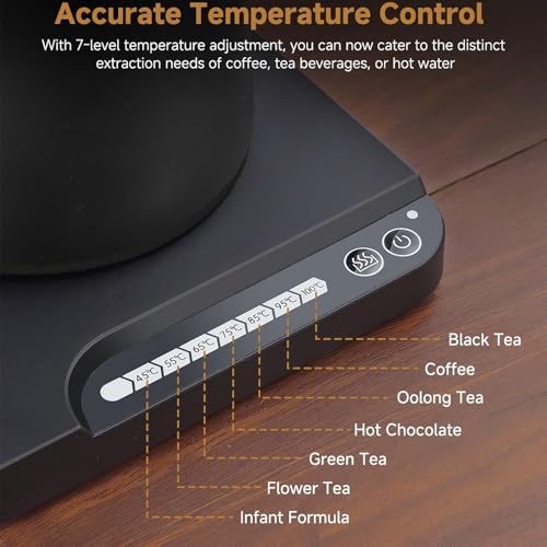 Tetera eléctrica inteligente cuello de ganso 1L 1000W miniatura 4