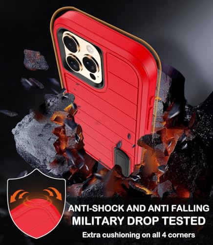 Coque iPhone 16 Pro rigide durable protège-écran béquille intégrée - 4