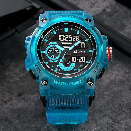 Image of Gosasa Men's Watches Multi Function Military S-Shock Sports Watch LED Digital Waterproof Alarm Watches