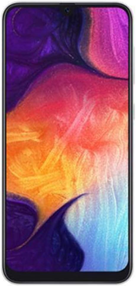 Samsung SM-A505FZWSBTU Galaxy A50 Smartphone 128GB Unlocked Sim-Free - White A (Renewed)