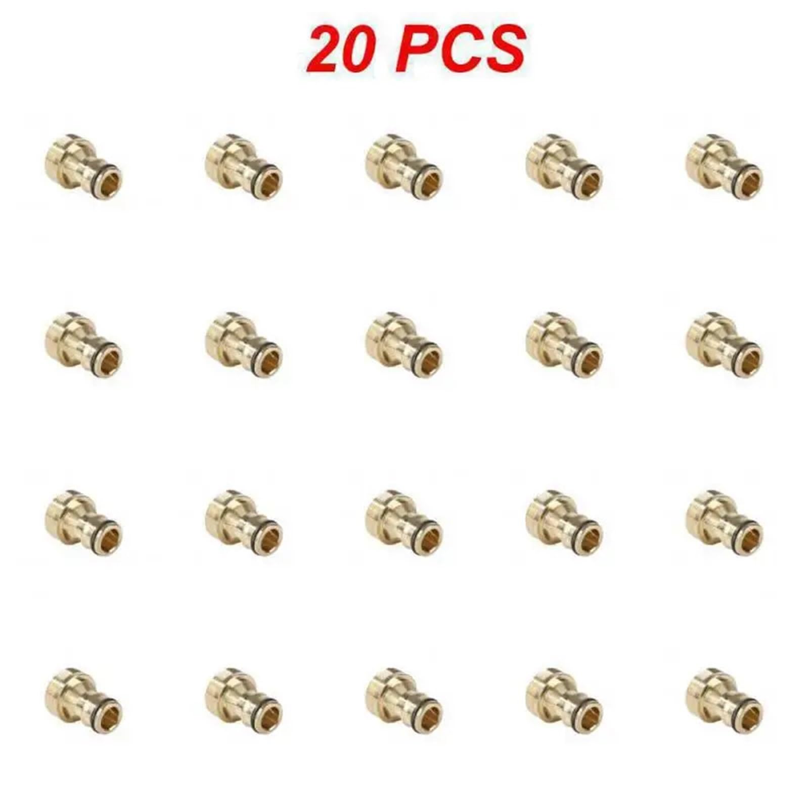1~20 piezas grifo Universal 23 Mm adaptadores de cocina conector de grifo adaptador de manguera herramientas de riego de jardín interfaz de conversión(Style A 20pcs)