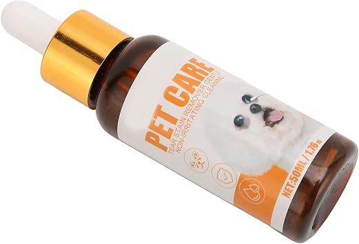 Dog Tear Remover Eye Wash Solution Angel Eyes Gentle Drops for Dog Cat Eye I nfection Treatment Safe Pet Eye Care for Daily Cleaning S tain Reduction