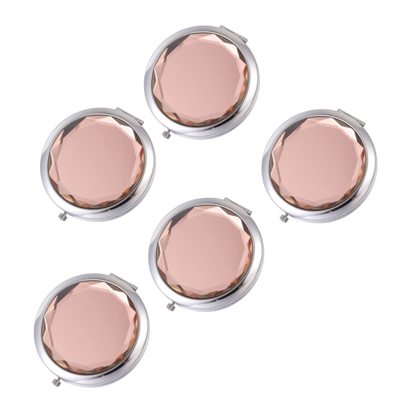 Miroir de maquillage pour les voyages et l'école lot de 5 Beavorty