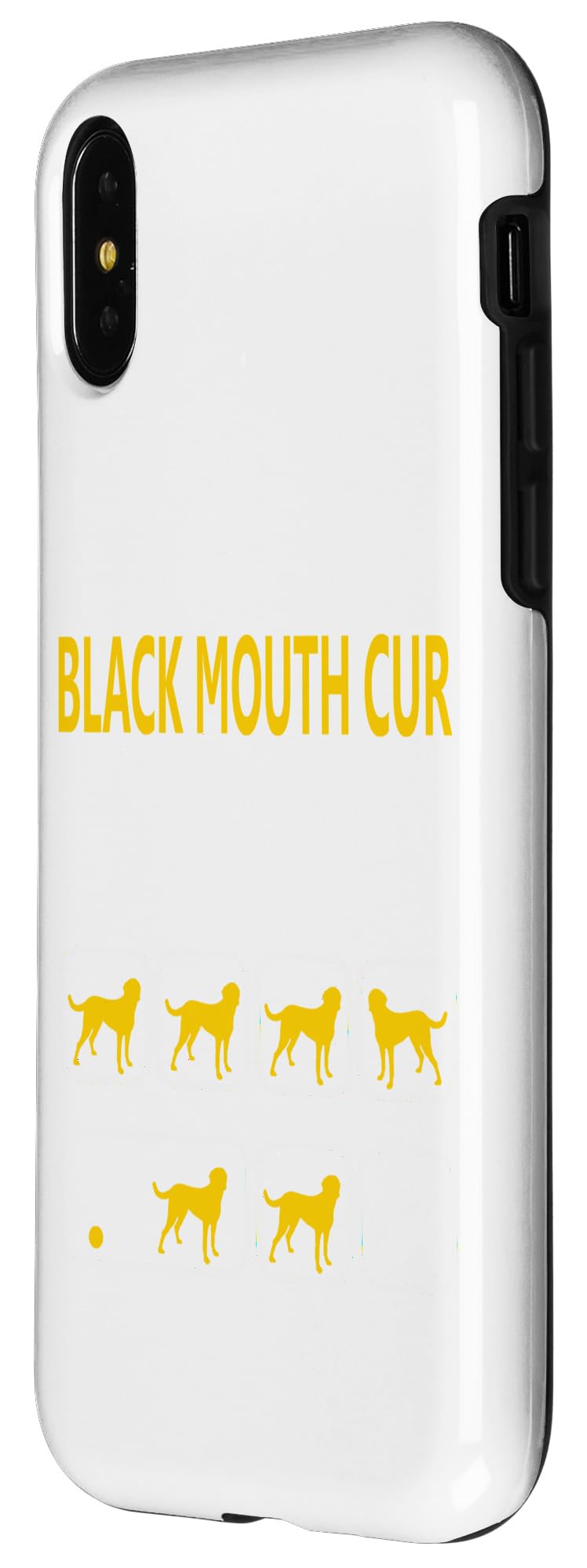iPhone X/XS Black Mouth Cur Sweatshirt - Image 2