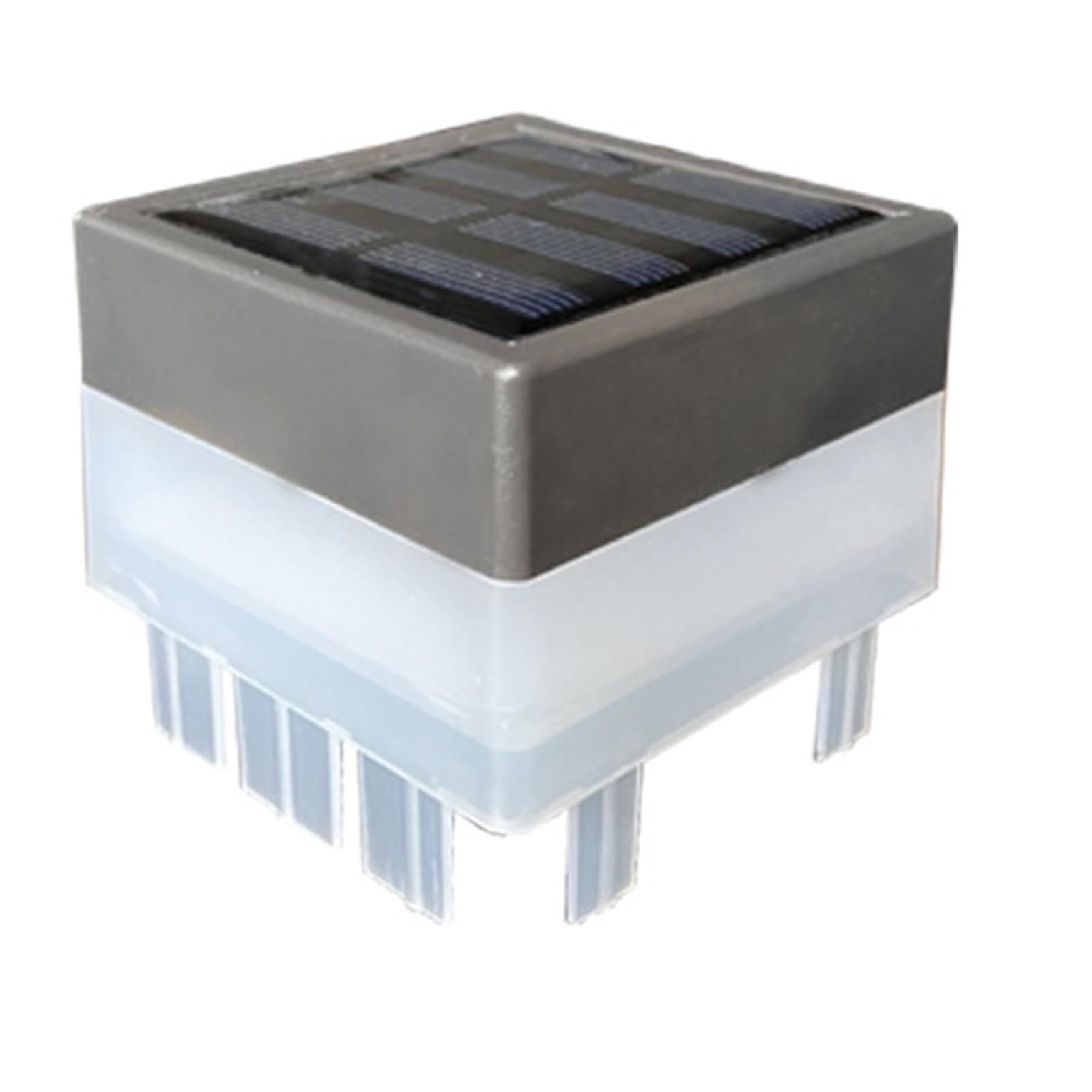 WANGYAN Tuinmuur Patio LED-paalverlichting Kolomkoplamp Op Zonne
