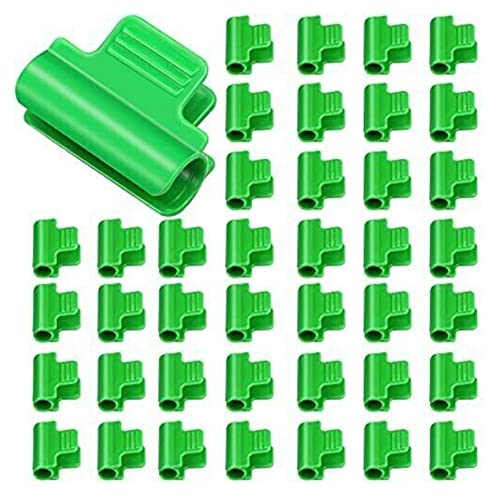 Lot de 40/50 pinces de serre en plastique pour bâche de serre 8 mm