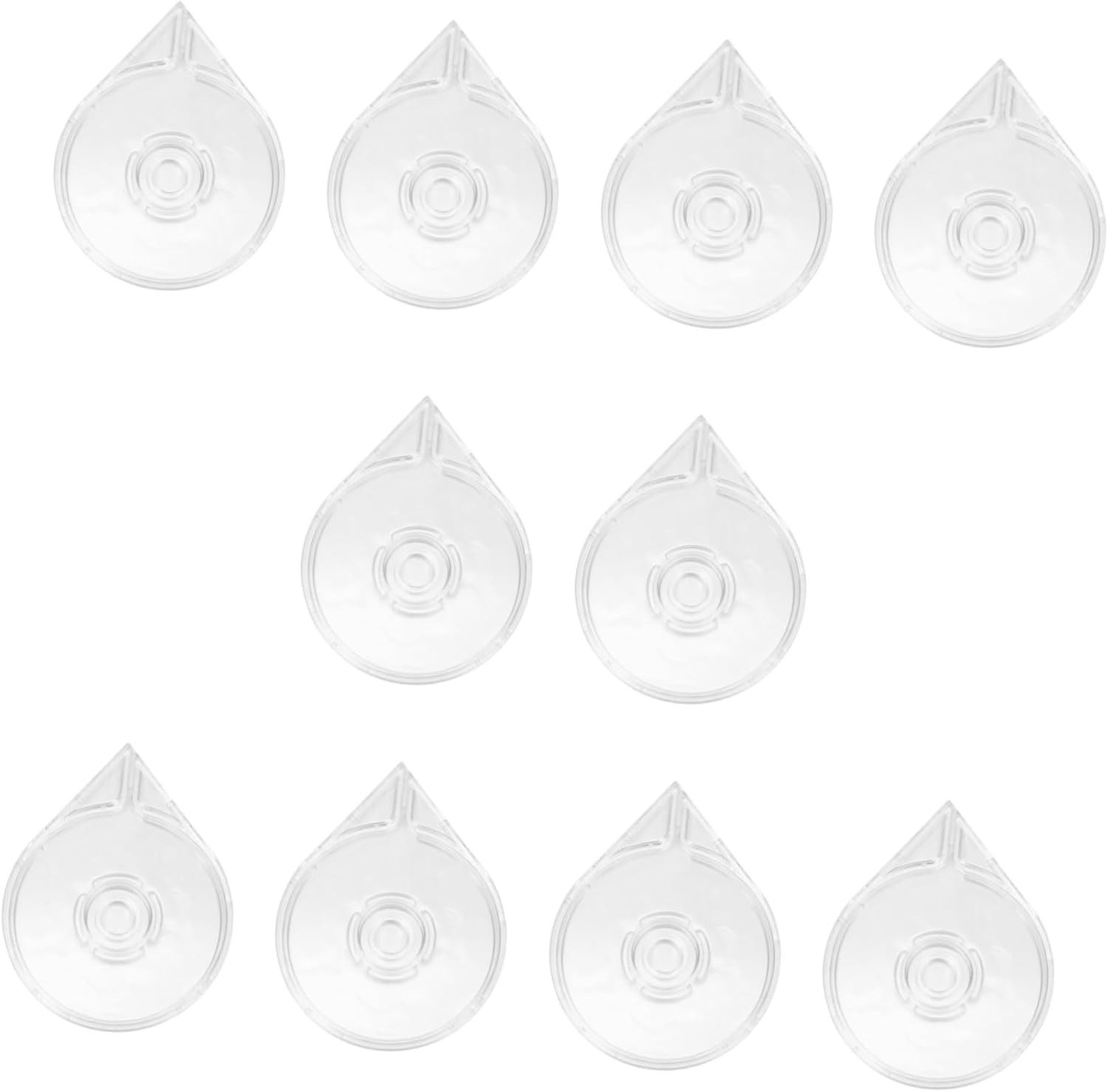 FRCOLOR 10 Pieces Boxes Wire Tools Clear Adhesive Tape Nail Stickers Roll Tape Tools Nails Container for Nail Art Stickers Case of Tape for Stripping Nails Acrylic