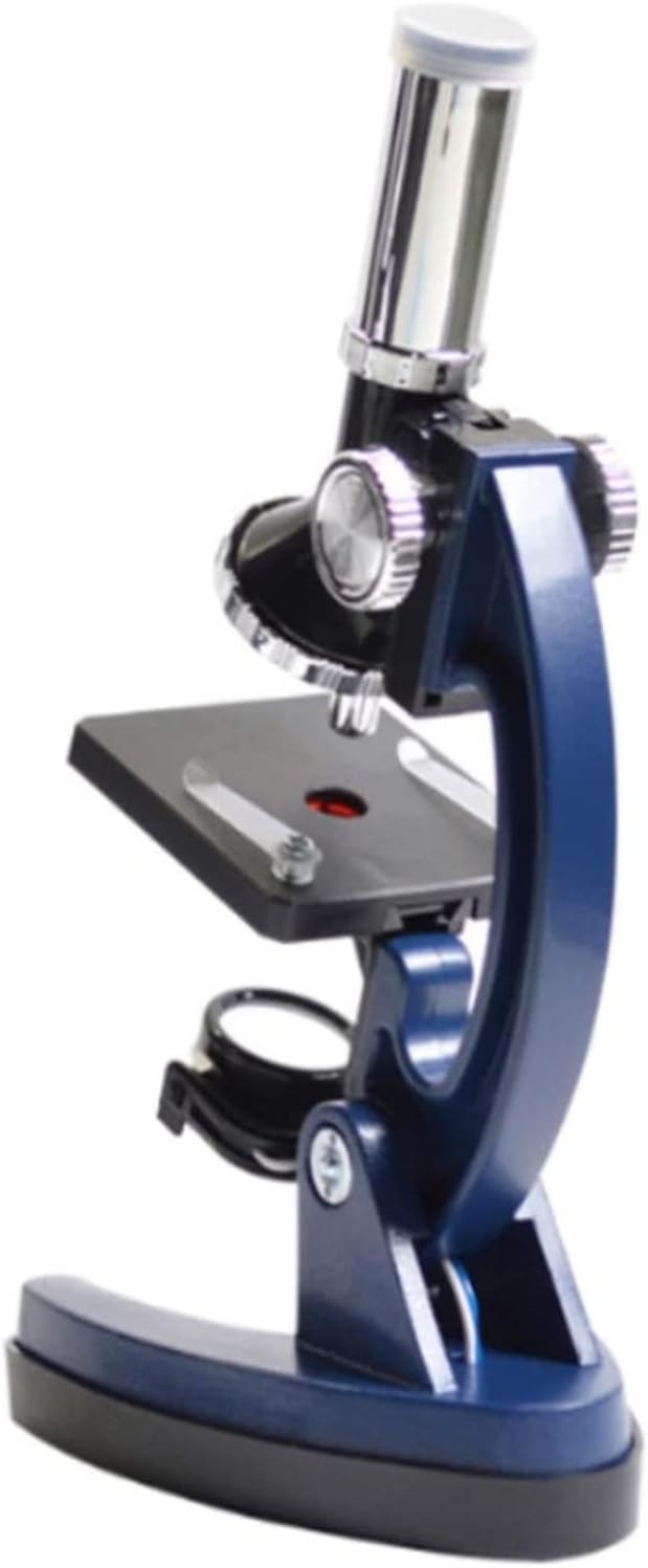 Microscopes Microscope 100X 600X 1200X for Kids Students Gift LED Metal ework Optical Lens Student Biological Microscope Stand for School Laboratory (Color : Set 1) (Set 3)
