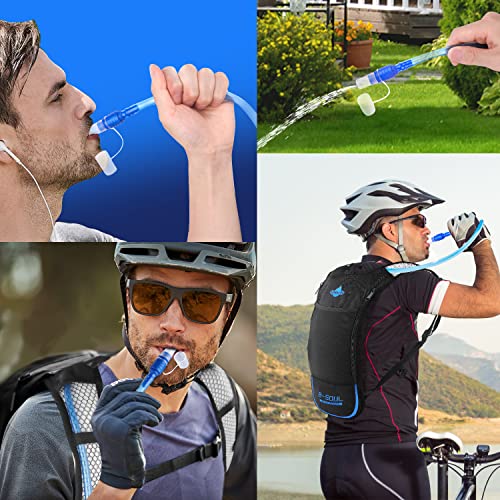 2 Pack Hydration Backpack Pack With 2L Hydration Bladder, Acvcy Lightweight Breathable Water Backpack With 3 Layer Pockets For Hiking Running Music Festivals Cycling #TOP5