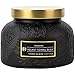 Velvet Tonka Bean Embossed Jar Candle