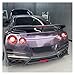 Compatible for Nissan GTR R35 MY17 Varis Style Carbon Fiber Material Rear Trunk Lid Duck Spoiler Wings Body Kit Tuning GT-R Accessories