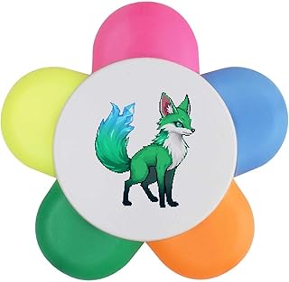 Azeeda 'Emerald Fox' Flower Shape Highlighter...