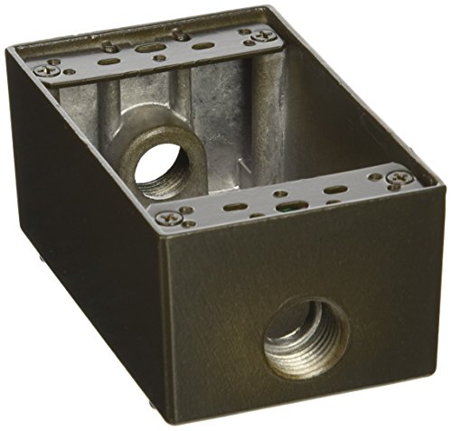 Image of Morris 36014 1-Gang 3-Outlets Weatherproof Box