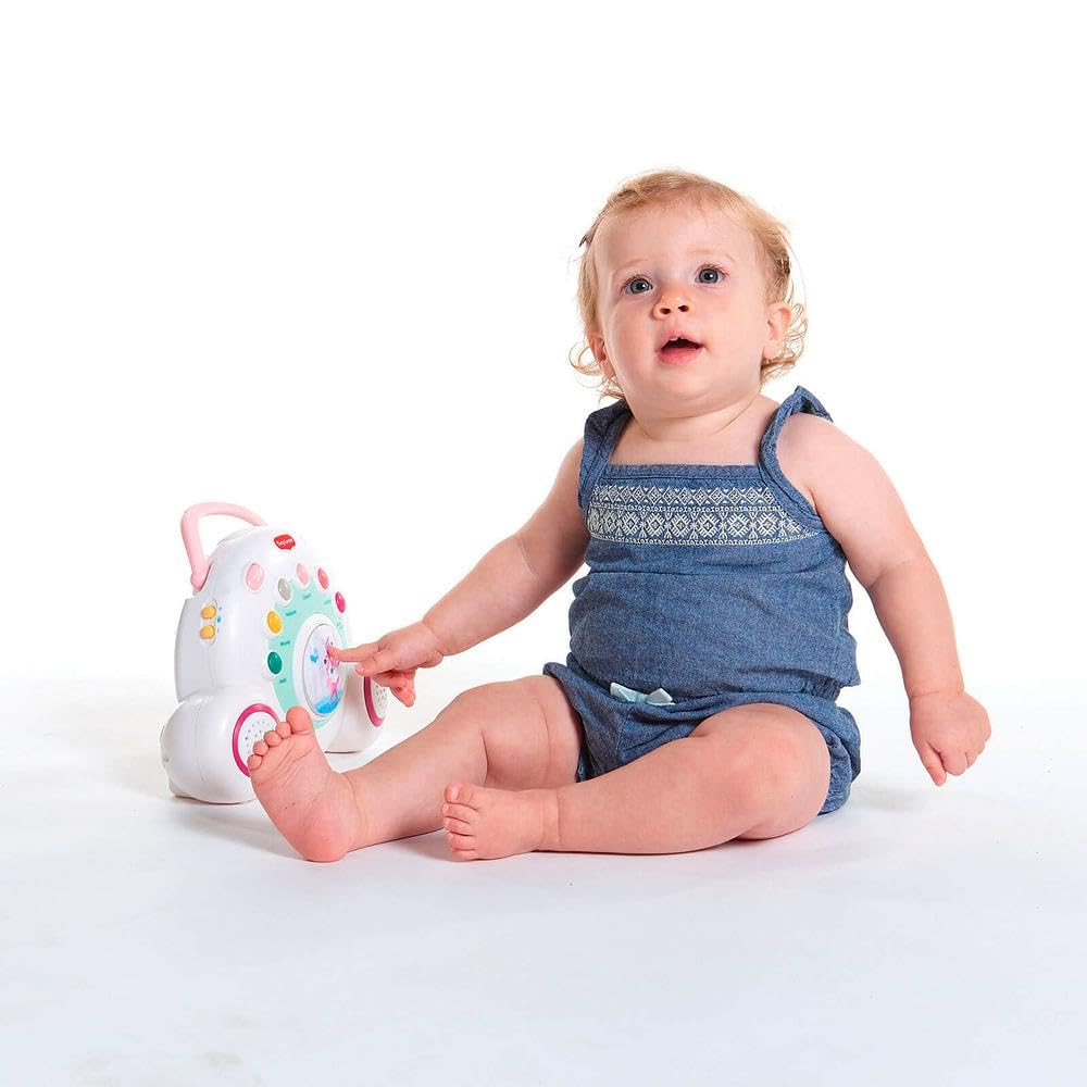 Tiny Love Soothe'n Groove Móvil, Móvil Cuna Bebé Musical 2en1,0+ Meses, Convertible en Caja Música Portátil, Estimulación Visual,18 Melodías,40 Minutos Música Continua,Tiny Princess Tales
