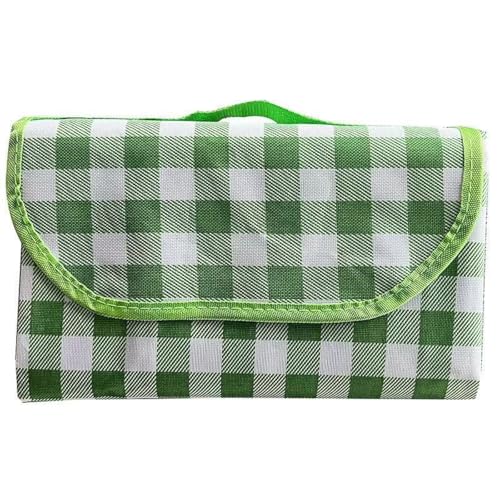 Alfombrillas gruesas de picnic para uso al aire libre, tapetes de camping y playa, tapetes extragruesos para tienda de campaña, césped, picnics familiares y aventuras, impermeables, fáciles de limpiar